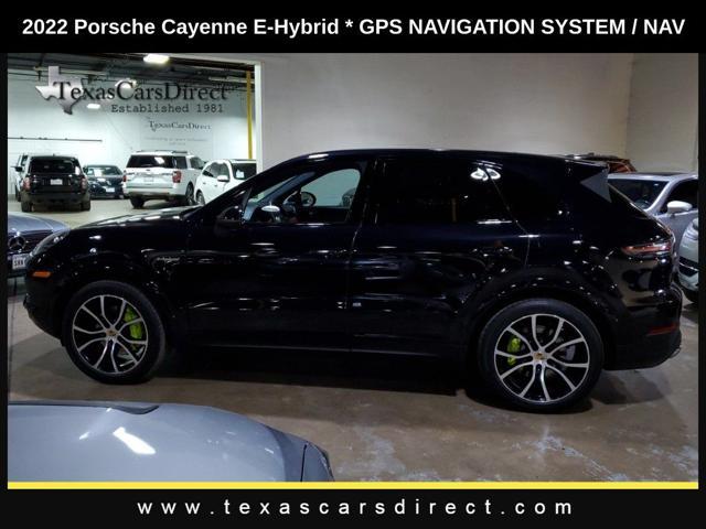 used 2022 Porsche Cayenne E-Hybrid car, priced at $69,870