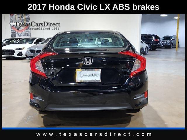 used 2017 Honda Civic car, priced at $12,866