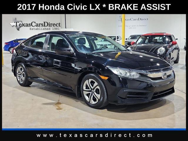 used 2017 Honda Civic car, priced at $12,866