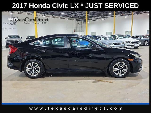 used 2017 Honda Civic car, priced at $12,866