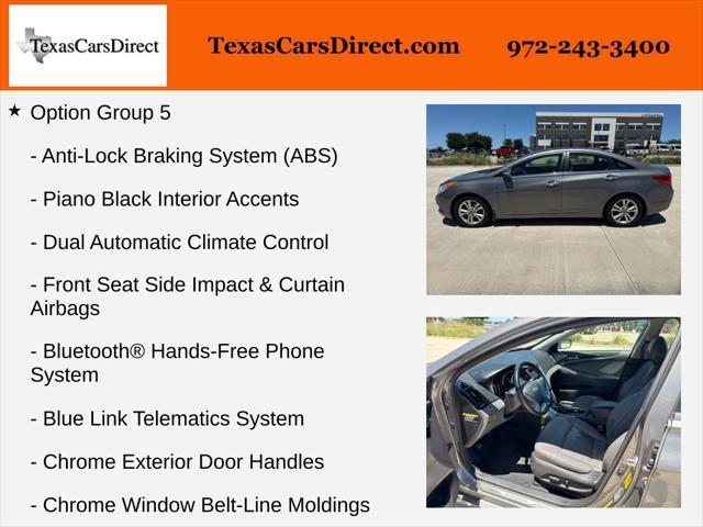 used 2013 Hyundai Sonata car, priced at $7,449
