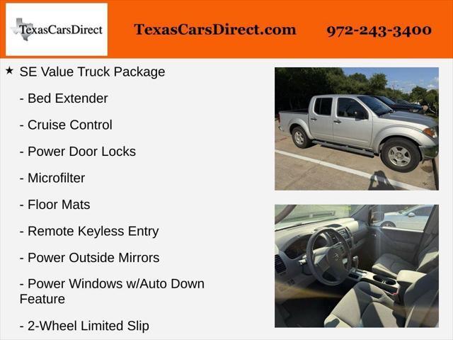 used 2008 Nissan Frontier car, priced at $8,995