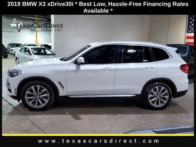 used 2019 BMW X3 car, priced at $24,979