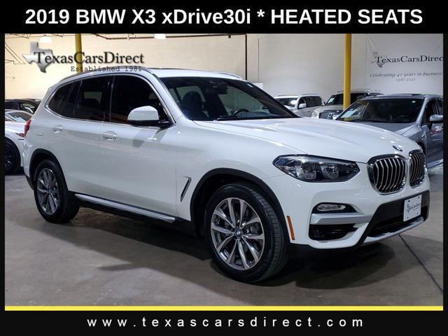 used 2019 BMW X3 car, priced at $24,979