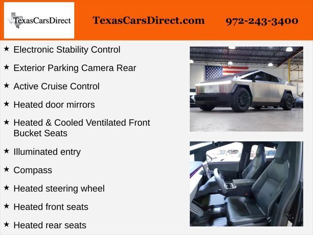 used 2024 Tesla Cybertruck car, priced at $93,886