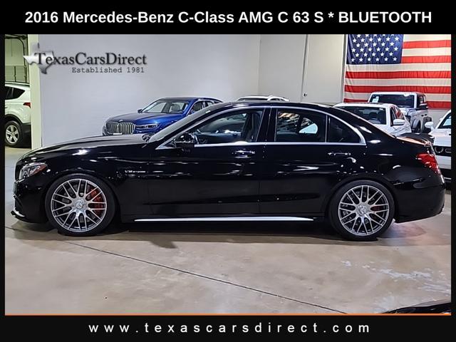 used 2016 Mercedes-Benz AMG C car, priced at $39,990