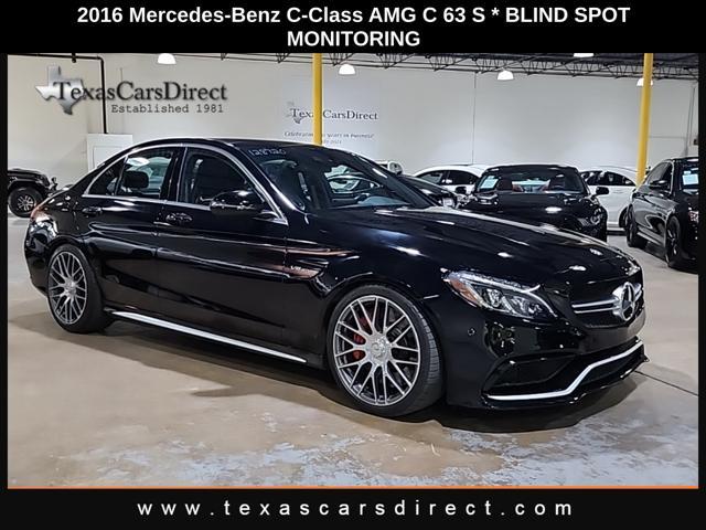 used 2016 Mercedes-Benz AMG C car, priced at $39,990