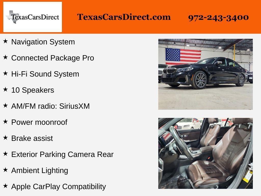 used 2020 BMW M340 car, priced at $34,988