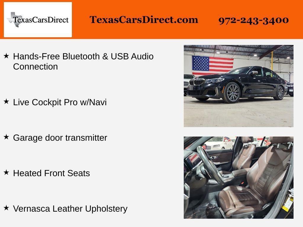 used 2020 BMW M340 car, priced at $34,988