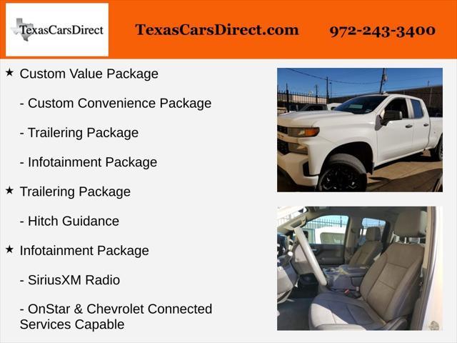 used 2020 Chevrolet Silverado 1500 car, priced at $18,998