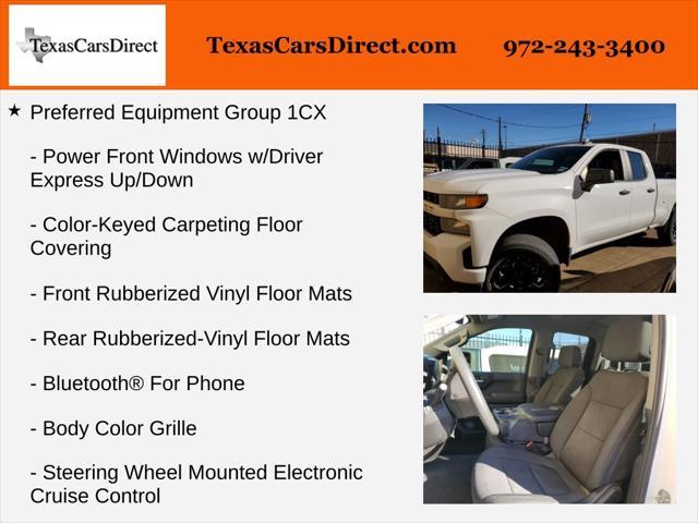 used 2020 Chevrolet Silverado 1500 car, priced at $18,998