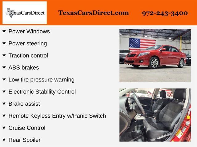 used 2010 Toyota Corolla car, priced at $8,782