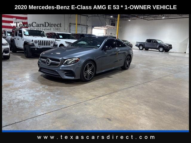 used 2020 Mercedes-Benz AMG E 53 car, priced at $39,744