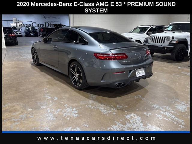 used 2020 Mercedes-Benz AMG E 53 car, priced at $39,744