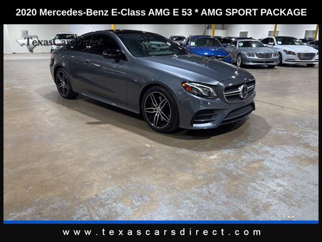 used 2020 Mercedes-Benz AMG E 53 car, priced at $39,744