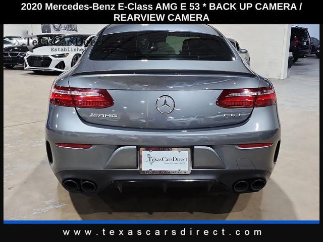 used 2020 Mercedes-Benz AMG E 53 car, priced at $38,865