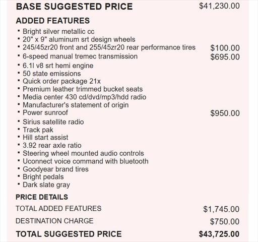 used 2010 Dodge Challenger car, priced at $19,998