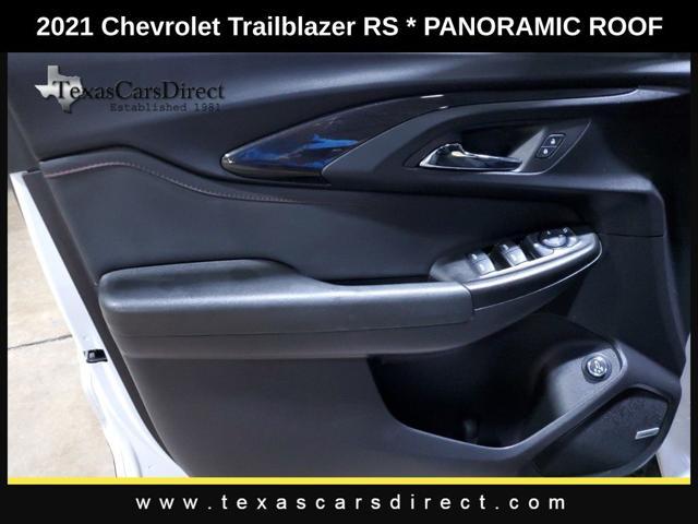 used 2021 Chevrolet TrailBlazer car, priced at $19,898