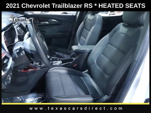 used 2021 Chevrolet TrailBlazer car, priced at $19,898