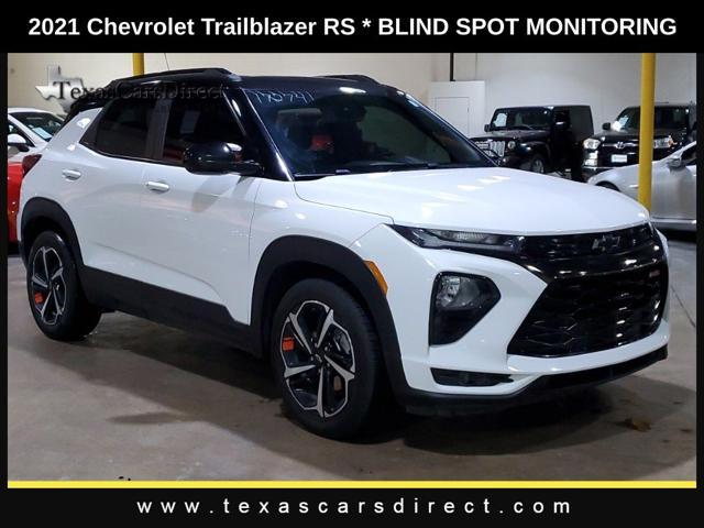 used 2021 Chevrolet TrailBlazer car, priced at $19,898