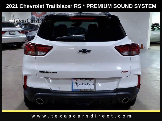 used 2021 Chevrolet TrailBlazer car, priced at $19,898