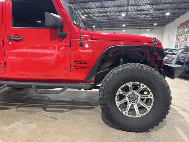 used 2015 Jeep Wrangler Unlimited car, priced at $18,988