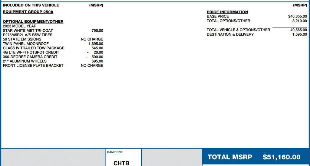 used 2023 Ford Explorer car, priced at $33,485