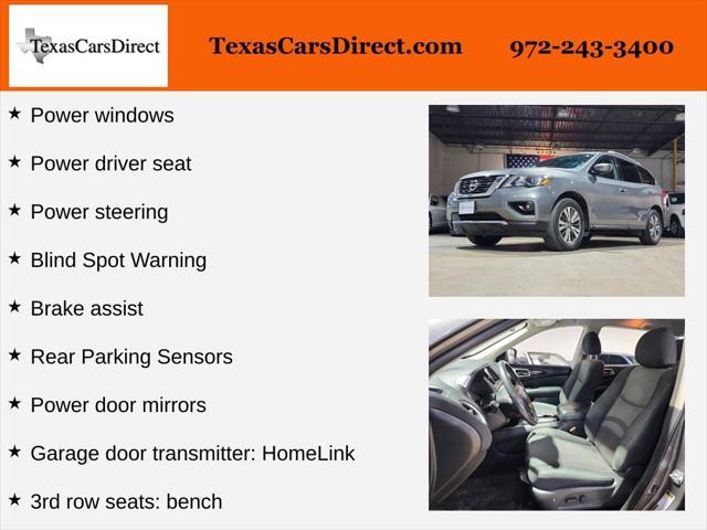 used 2020 Nissan Pathfinder car, priced at $9,998