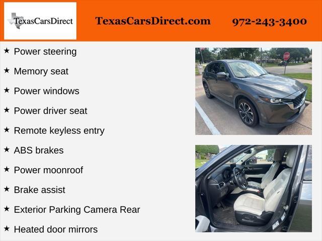 used 2022 Mazda CX-5 car, priced at $22,995
