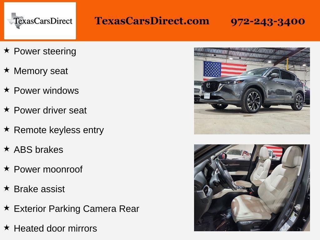 used 2022 Mazda CX-5 car, priced at $22,791