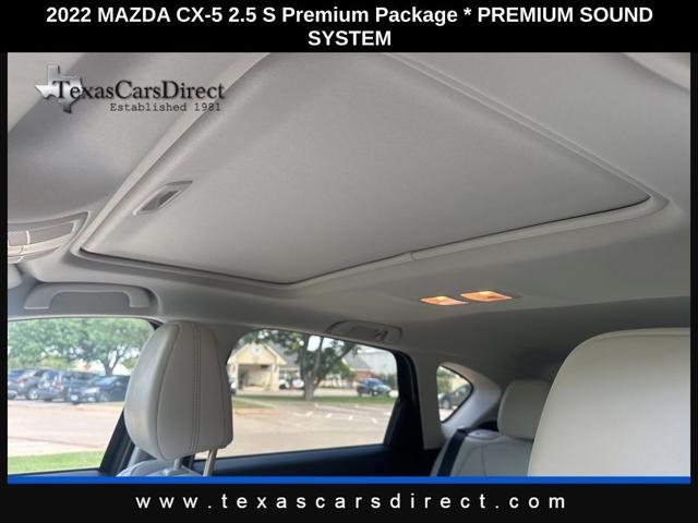 used 2022 Mazda CX-5 car, priced at $22,995