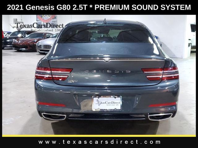 used 2021 Genesis G80 car, priced at $29,989