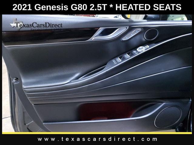 used 2021 Genesis G80 car, priced at $29,989