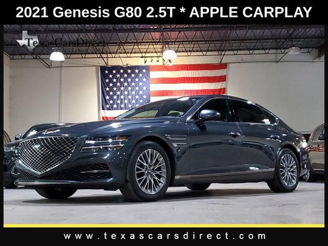 used 2021 Genesis G80 car, priced at $29,989