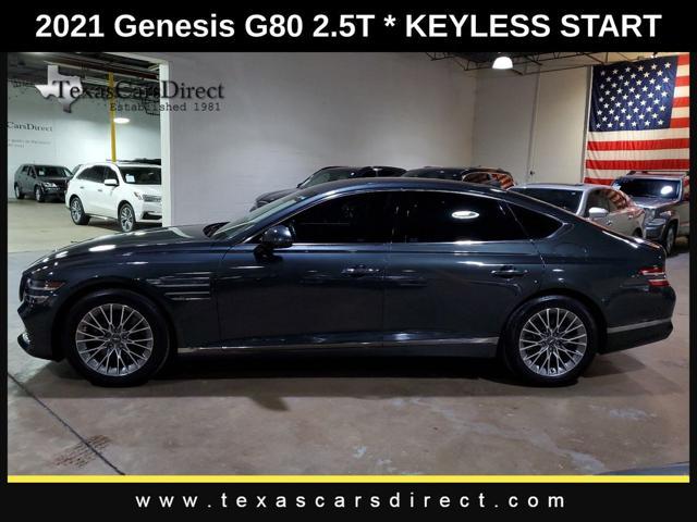 used 2021 Genesis G80 car, priced at $29,989