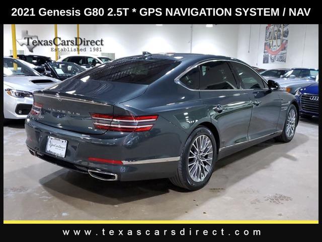 used 2021 Genesis G80 car, priced at $29,989