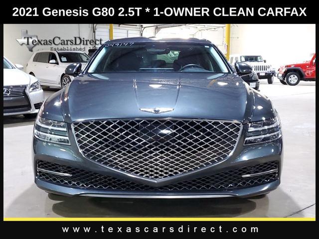 used 2021 Genesis G80 car, priced at $29,989