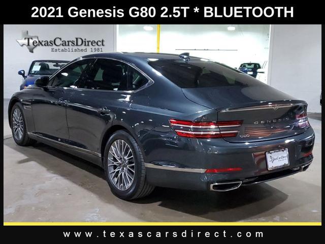 used 2021 Genesis G80 car, priced at $29,989