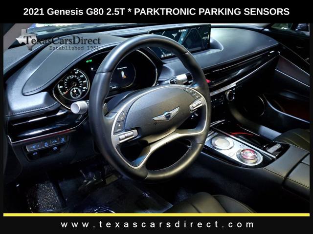 used 2021 Genesis G80 car, priced at $29,989