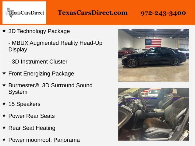 used 2024 Mercedes-Benz S-Class car, priced at $103,994