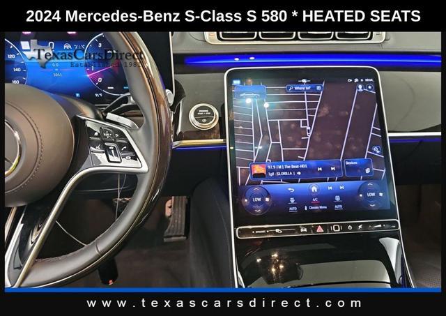 used 2024 Mercedes-Benz S-Class car, priced at $103,994