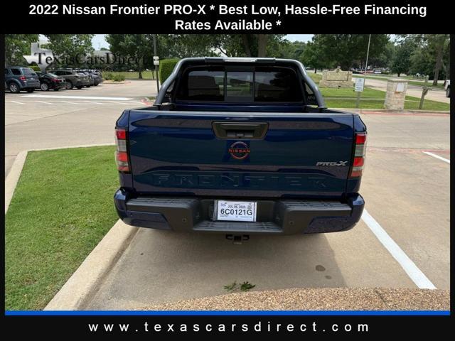 used 2022 Nissan Frontier car, priced at $32,840