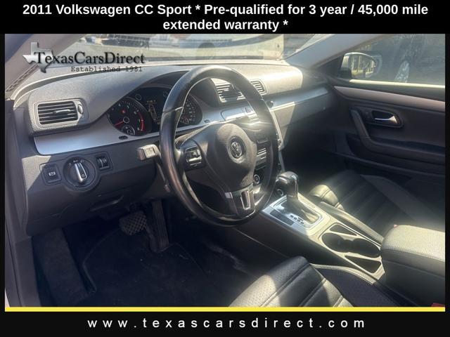 used 2011 Volkswagen CC car, priced at $6,995