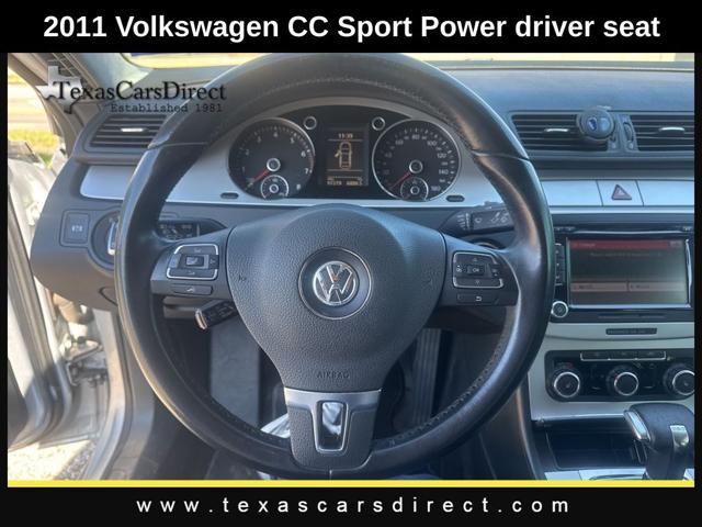 used 2011 Volkswagen CC car, priced at $6,995