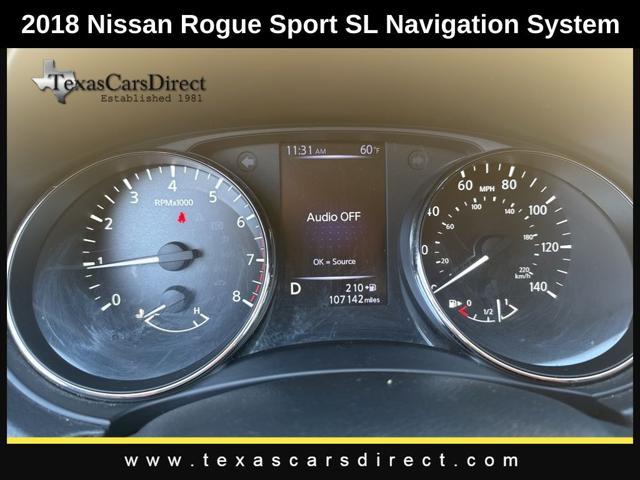 used 2018 Nissan Rogue Sport car, priced at $13,995