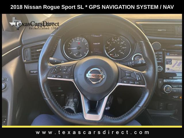 used 2018 Nissan Rogue Sport car, priced at $13,995