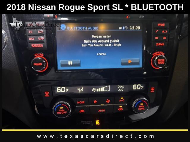 used 2018 Nissan Rogue Sport car, priced at $14,478