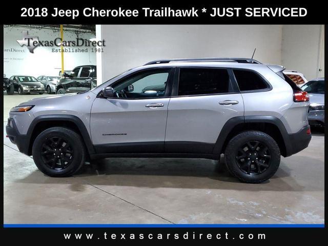 used 2018 Jeep Cherokee car, priced at $6,982