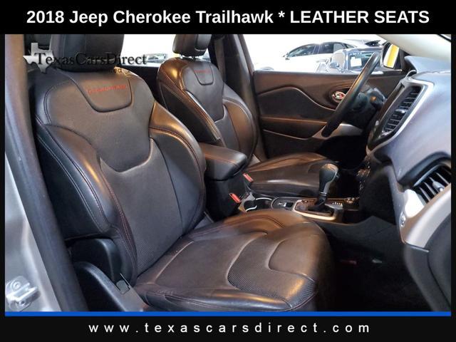 used 2018 Jeep Cherokee car, priced at $11,839