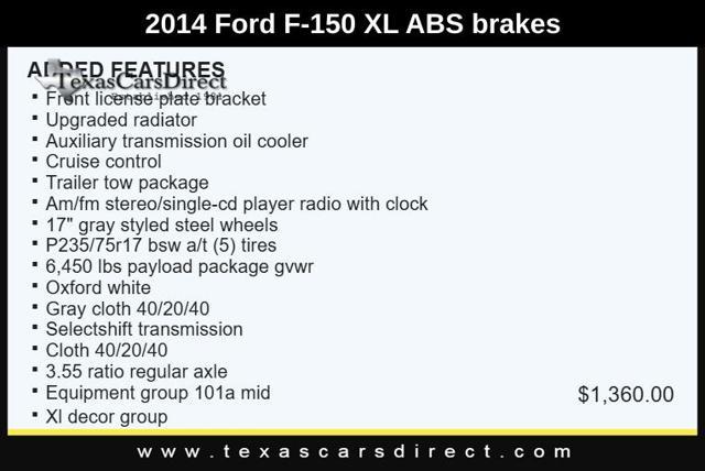 used 2014 Ford F-150 car, priced at $9,899